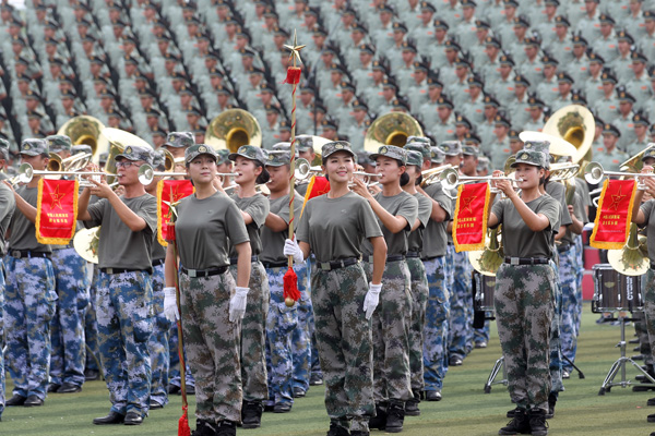 China rehearses V-Day parade