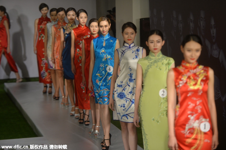 Models draw inspiration from Peking Opera