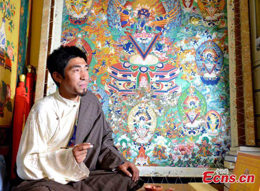 A Tibetan artist's dream of keeping culture alive