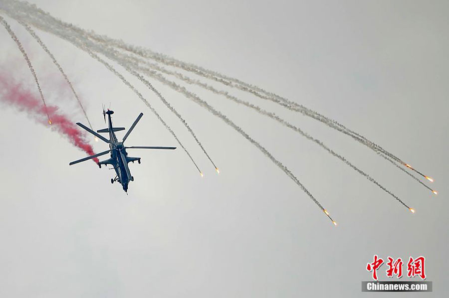 Intl Helicopter Exposition kicks off in Tianjin