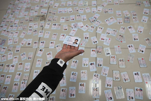 Over 600 lost ID cards retrieved in a year