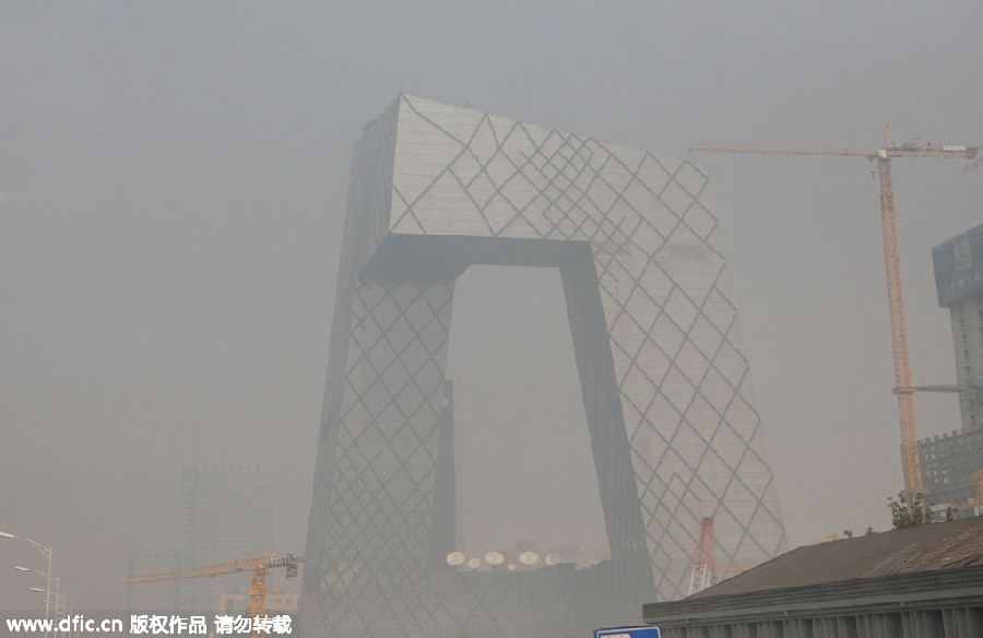 Smog, haze envelops many Chinese cities