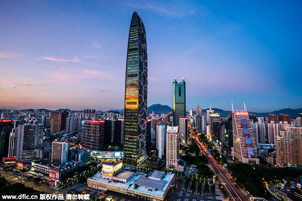 Shenzhen leaps to top of efficiency list in 2 yrs