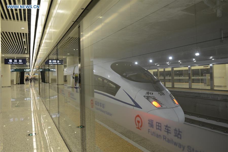 Asia's largest underground railway station opens in Shenzhen