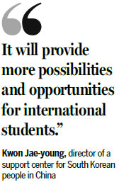 Beijing opens paths for international students