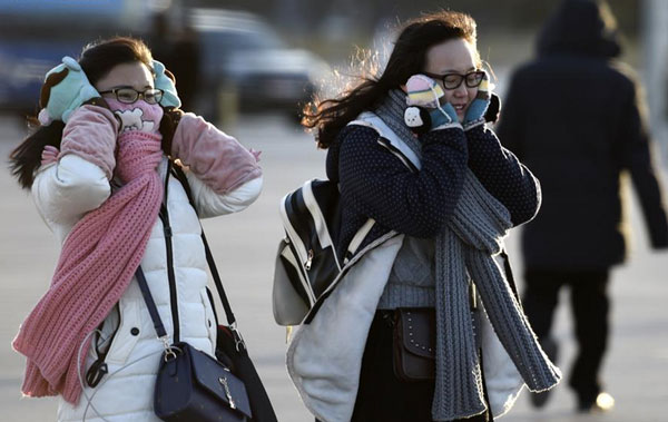 Strong cold front to push temperatures to lowest of the winter season<BR>
