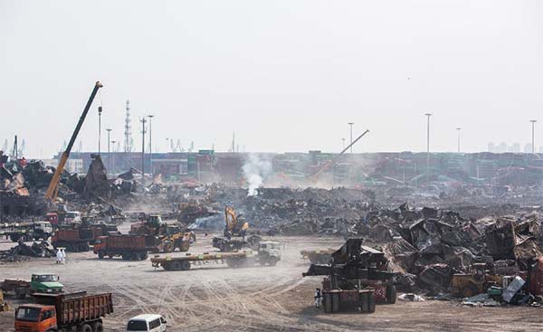 Over 120 blamed for explosions in Tianjin