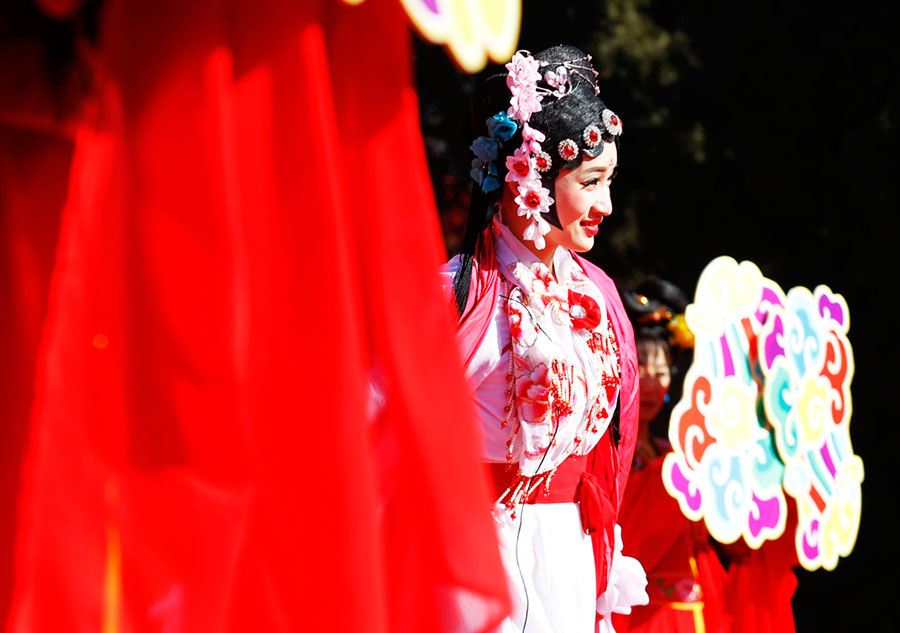 Ditan Park temple fair embraces Chinese New Year