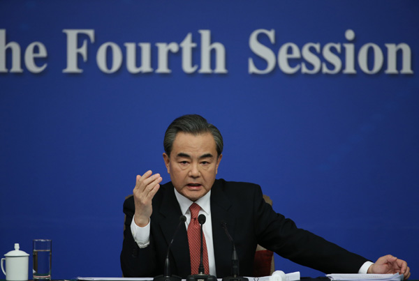Foreign Minister Wang Yi meets the press