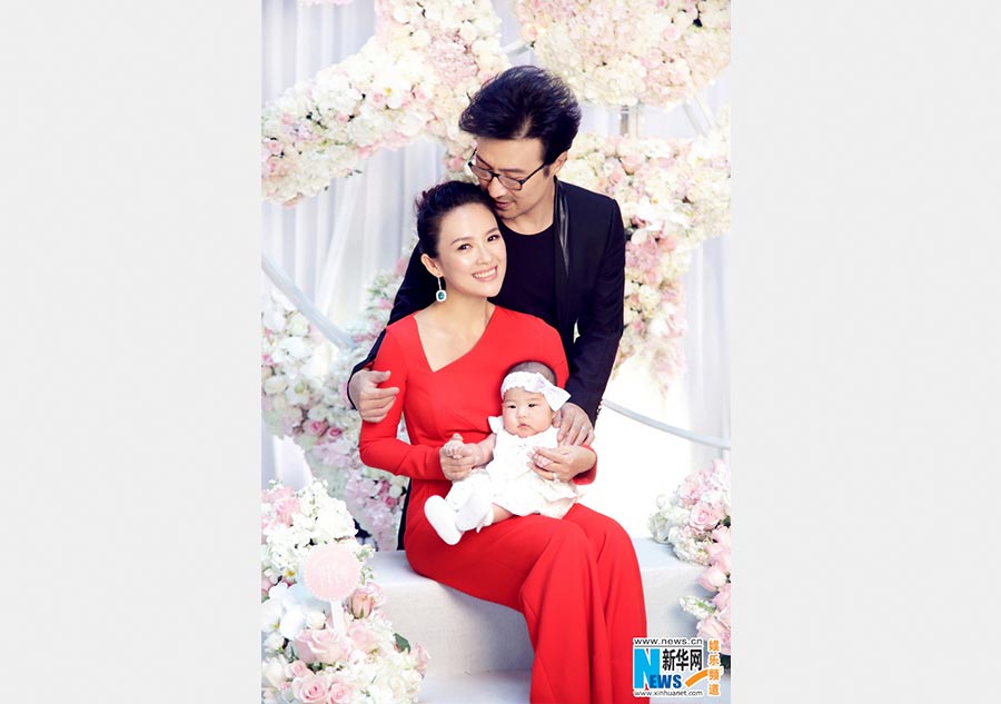 Actress Zhang Ziyi celebrates 100th day of her daughter