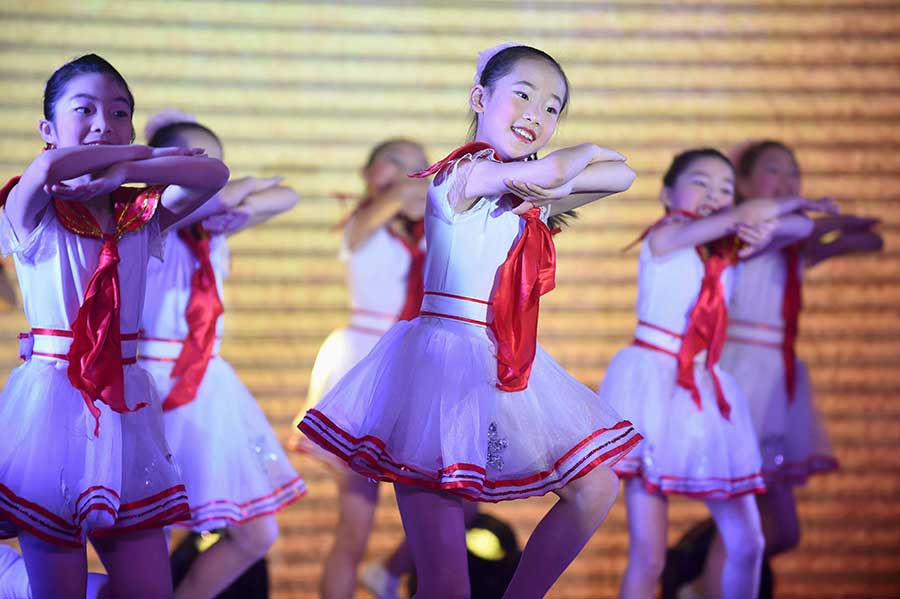 From cooking meal to catwalk, how students mark Children's Day