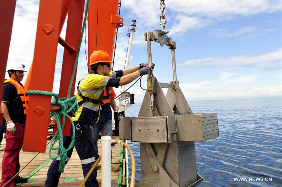 Chinese deep-sea explorer ship starts exploration in Solomon Sea