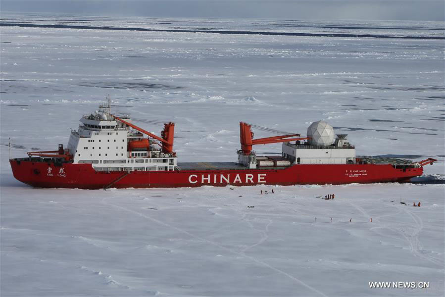 Research team of China's 7th expedition to Arctic completes works
