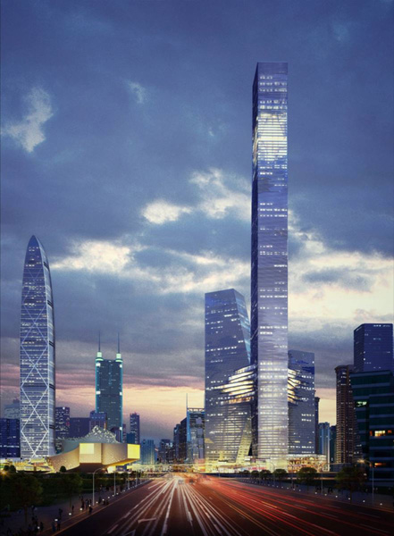 Shenzhen plans China's tallest skyscraper