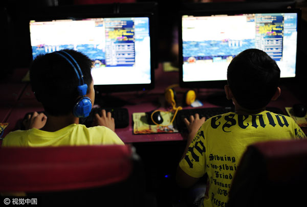 Face recognition technology to block children from internet cafes