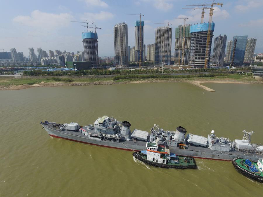 Missile destroyer Nanchang to become local military-themed park
