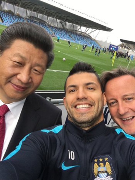 Take a glimpse into soccer-related gifts of Xi