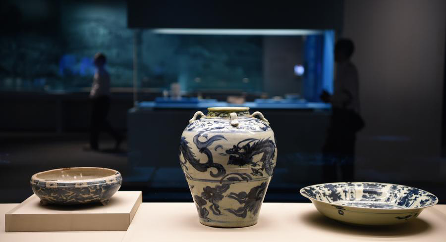 Preview of special exhibition of Maritime Silk Road held in HK