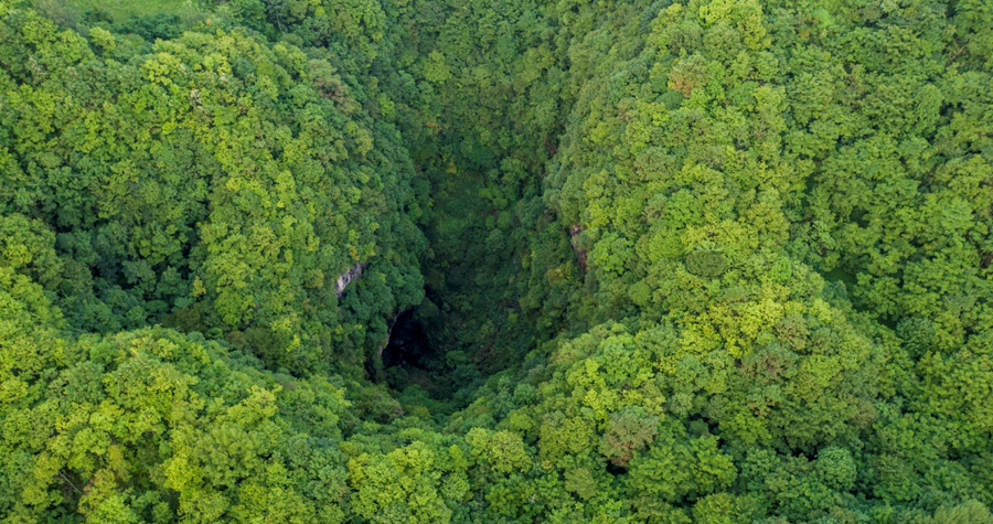 World's biggest cluster of sinkholes wows geologists