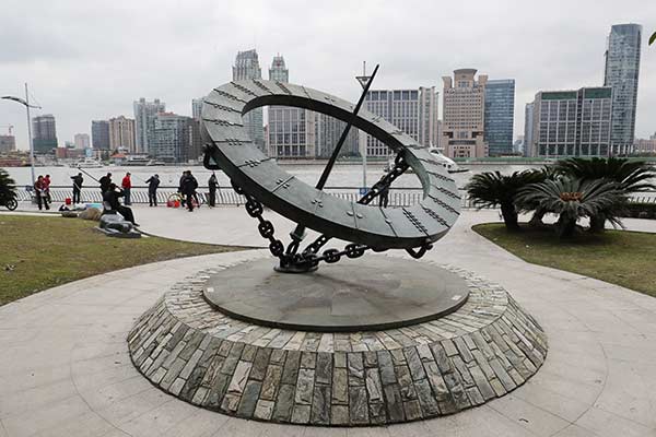 Shanghai sculpture said to be copy of British artwork