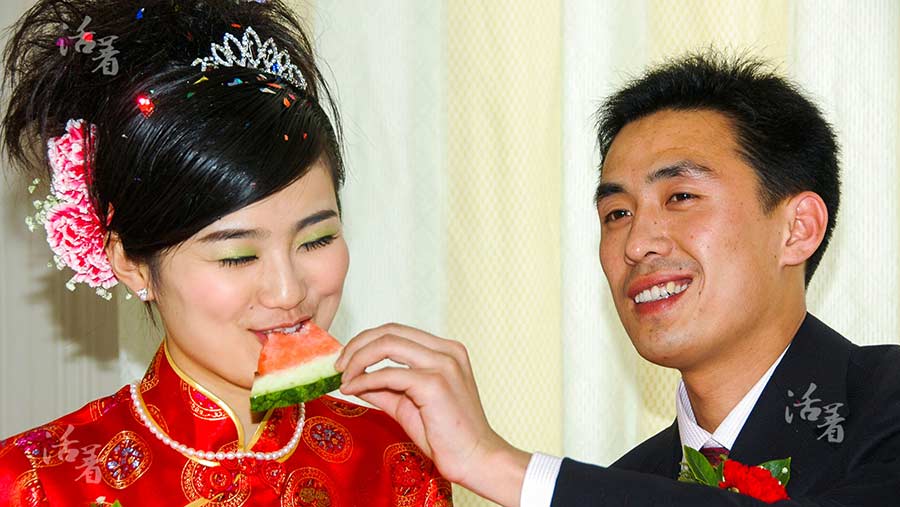 Chinese weddings over the years