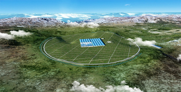 China starts building huge cosmic-ray observatory to study the evolution of the universe