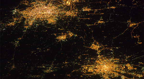 Nighttime satellite images shed light on China's economy