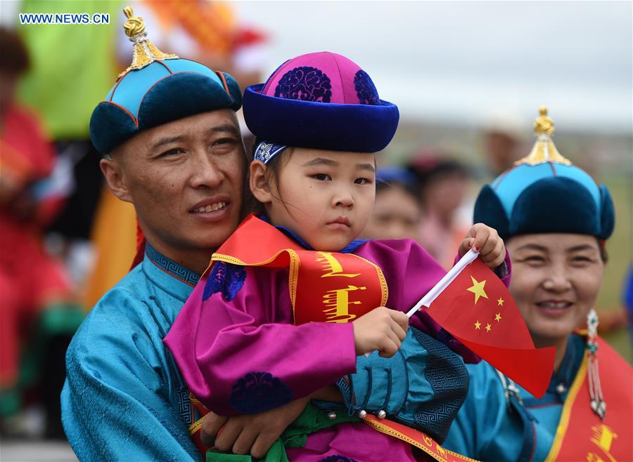 Nadam fair opens in N China's Inner Mongolia