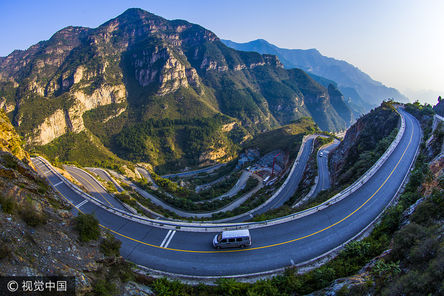 Experience beauty of autumn along the roads