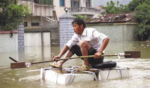 Millions hit by flood havoc in China