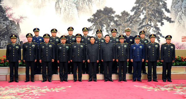 Hu, Xi urge army to fulfil historic missions