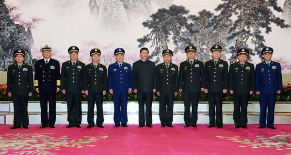 Hu, Xi urge army to fulfil historic missions