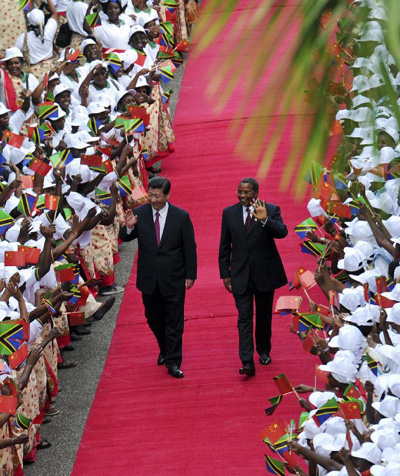 Xi's visit shows China-Africa 'brotherly' ties