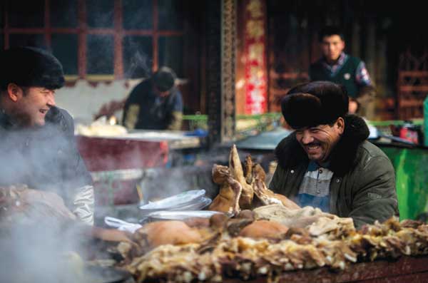Bazaar lures visitors with promise of good food, fun and deals on livestock