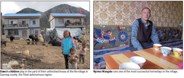 Tourism gets quake-struck village back on track