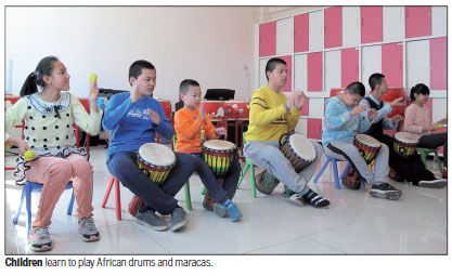Drumming improves ASD kids' self-control