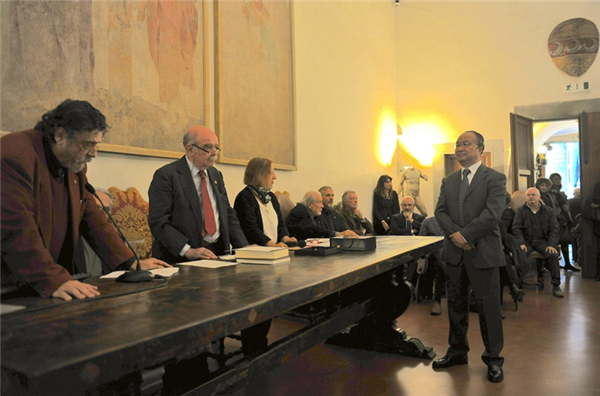 Chinese painters appointed academicians in Italy