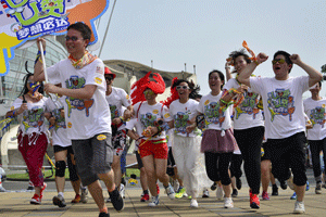 Moments from 2014 Shanghai Marathon