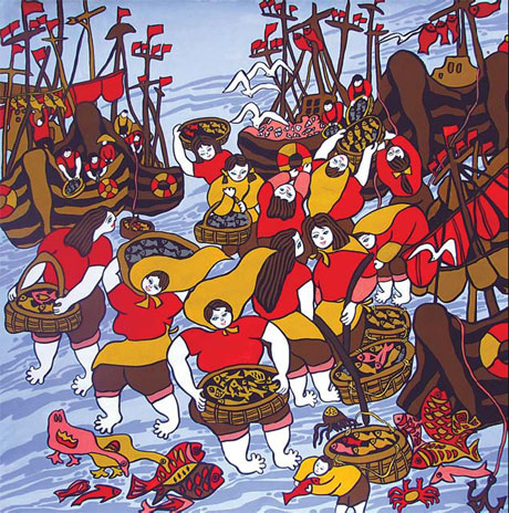 Peasant painters and their pretty pictures