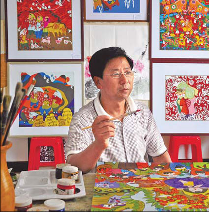 Peasant painters and their pretty pictures