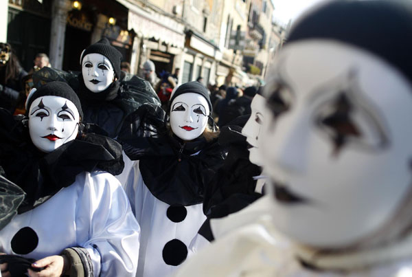 Masked in Venice