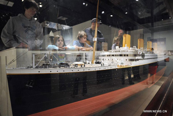 'Titanic: 100 Year Obsession' exhibited