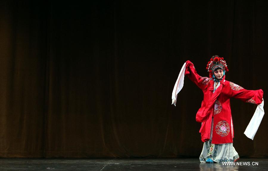 Beijing Opera performed in Algeria for celebration