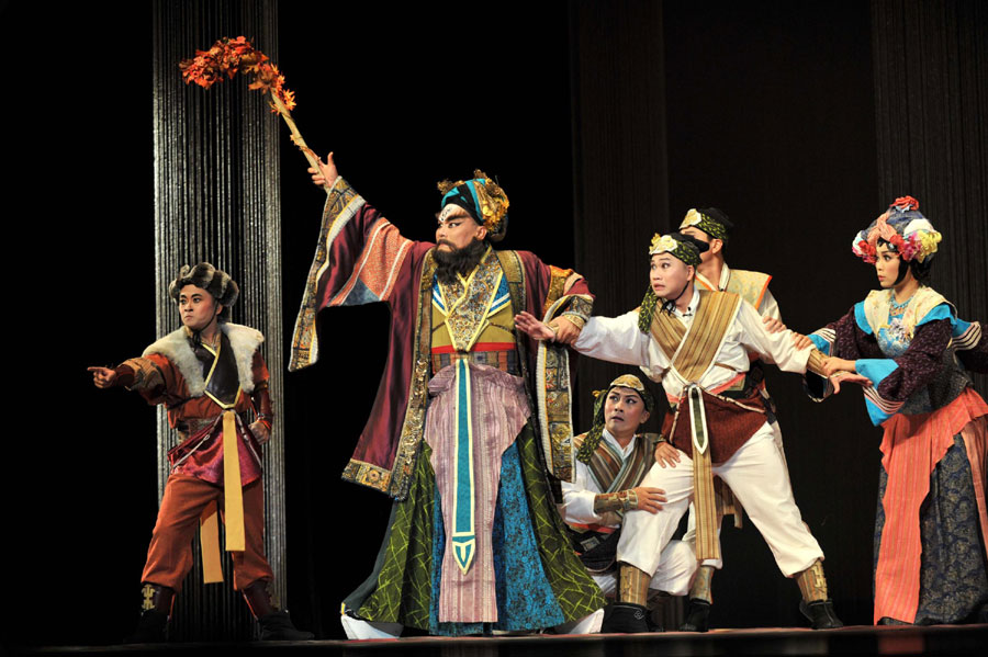 Taiwan Yuju Opera troupe performs in Jinan