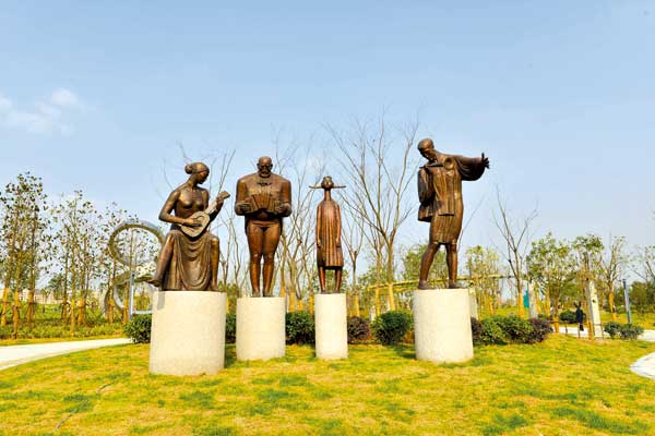 Anhui park celebrates public art