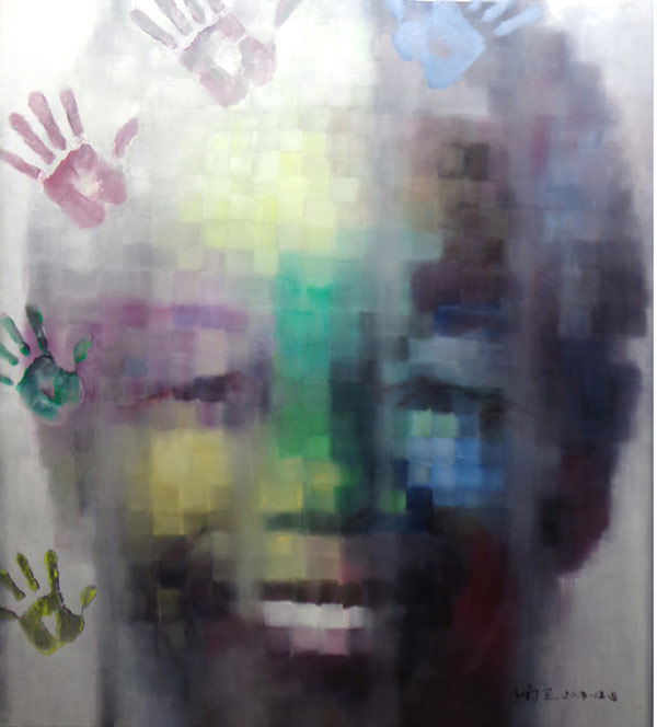 Oil paintings memorialize Mandela