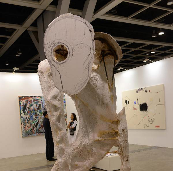 Preview of Art Basel show held in HK
