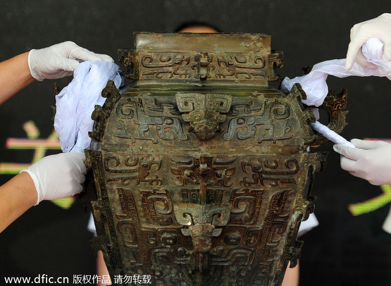 China's recovered relics that made headlines