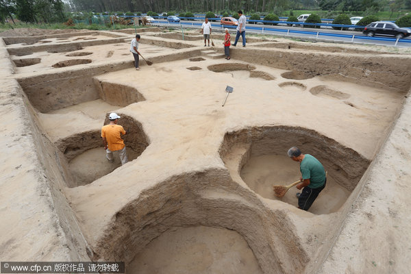 Neolithic site dating back 5,000 yrs discovered in C China