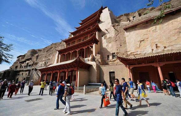 China's Mogao Grottoes protected from sand erosion